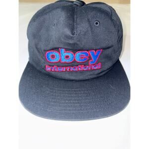 Vintage Obey International strapback hat Sample rare